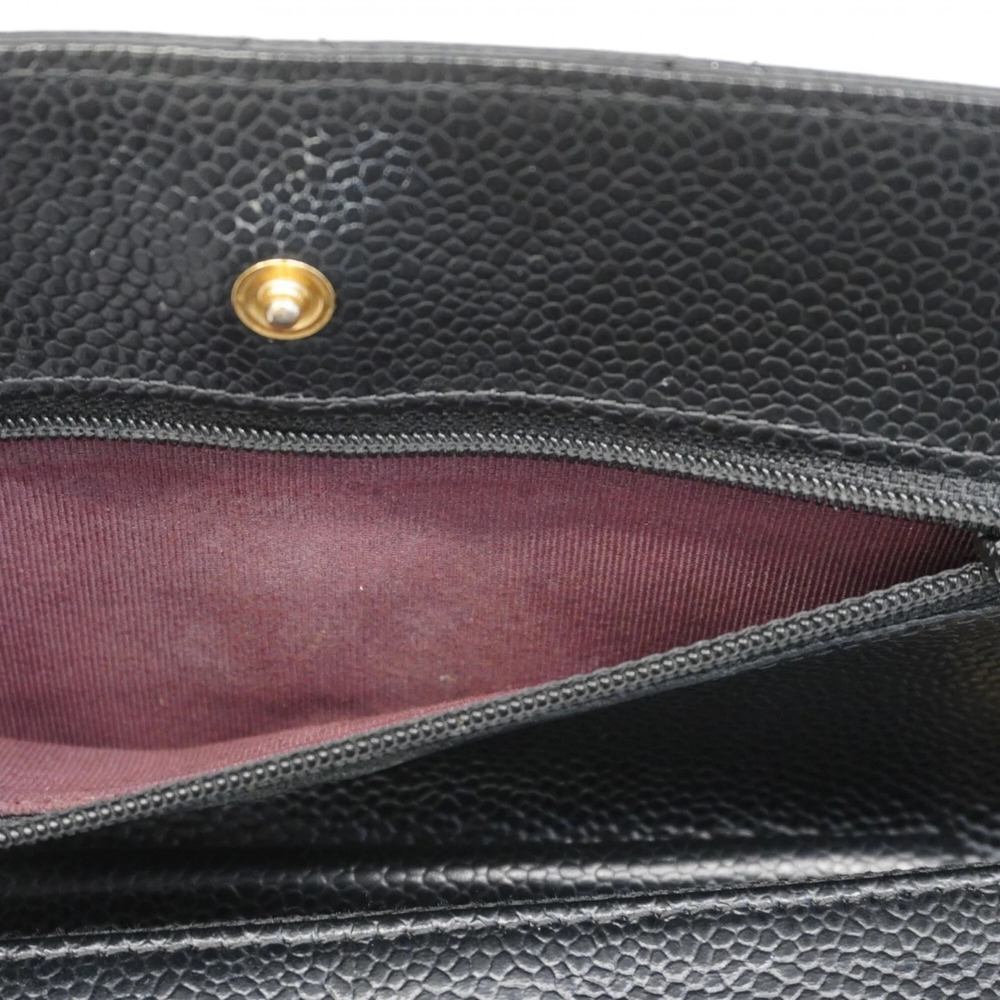 CHANEL Black Caviar Leather Wallet - Picture 9 of 11